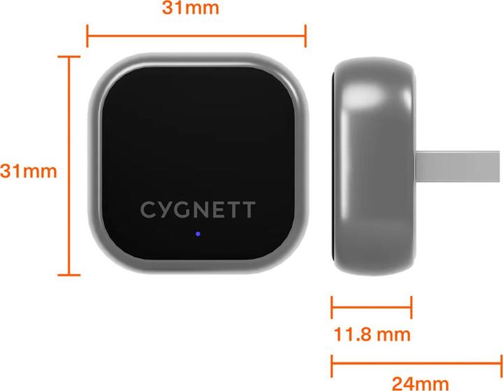 Cygnett Adattatore wireless DriveSync per Android Auto e Apple Car Play (CY5669WLCCH)