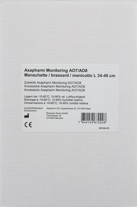 Produktbild Axapharm AO7/AO8 Manschette