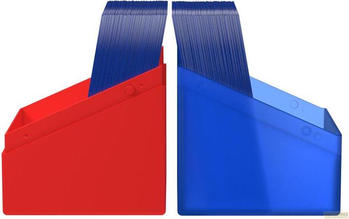 Actual product image Ultimate Guard Boulder Deck Case 100+ SYNERGY Blue/Red