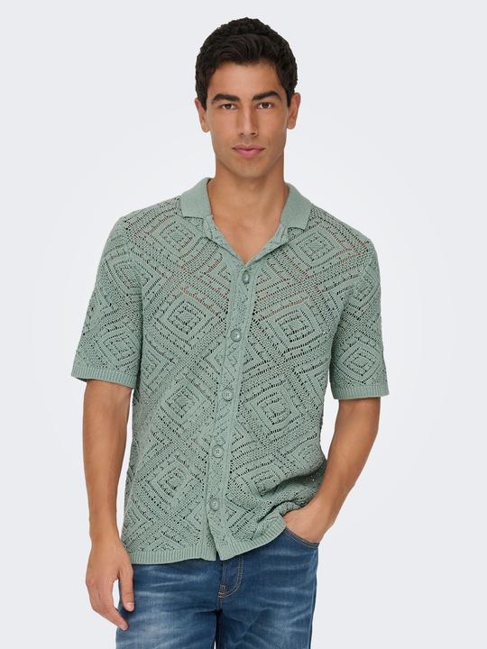 Image du produit Only & Sons ONSKOLMAR Strickjacke Strickpullover (M)