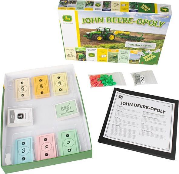 Produktbild Monopoly John Deere -Opoly, Engelstalig spel (Englisch, 2 - 6 Spieler)