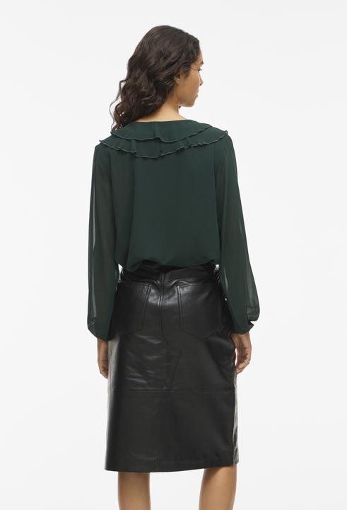 Immagine prodotto Vila VIANE Gerüschtes Oberteil mit langen Ärmeln (40)