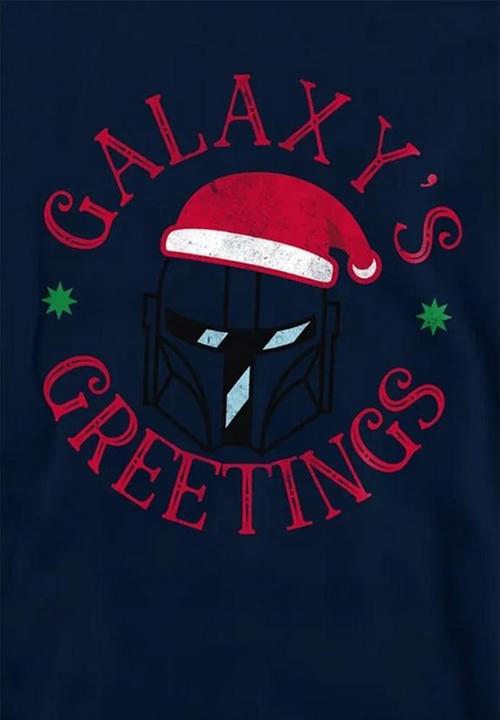 Produktbild Star Wars Christmas Galaxy's Greetings Kapuzenpullover (128)