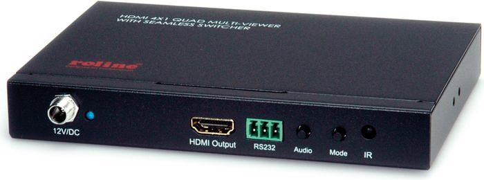 Actual product image Roline Quad Multi-Viewer Switch