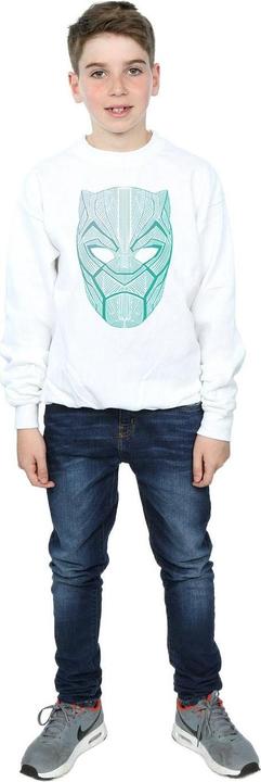 Produktbild Black Panther Tribal Mask Sweatshirt Jungen (152, 158)