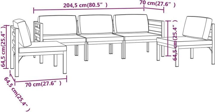 Produktbild vidaXL Louis