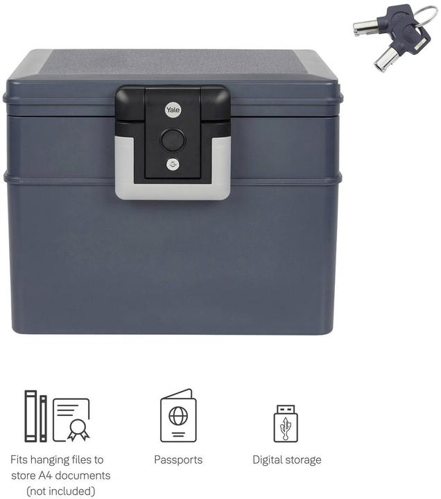 Image du produit Yale Cassette de protection contre le feu et l'eau - L (16.80 l)