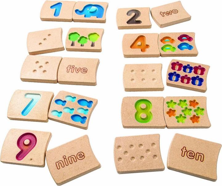Produktbild Plantoys Zahlen 1-10
