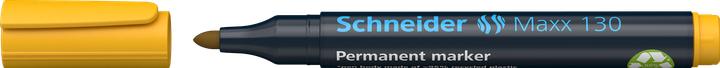 Produktbild Schneider Permanentmarker Maxx 130, 1-3 mm, gelb (Gelb, 3 mm, 1 x)