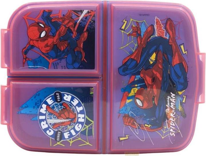 Productafbeelding Stor Spiderman "Moving Target" - Lunchbox mit Fächern