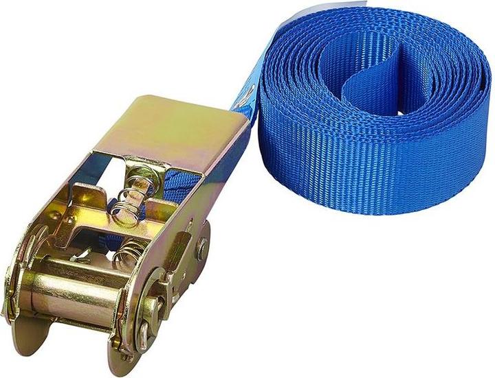 Produktbild ProPlus Spanngurt blau mit Ratsche 3,5 Meter