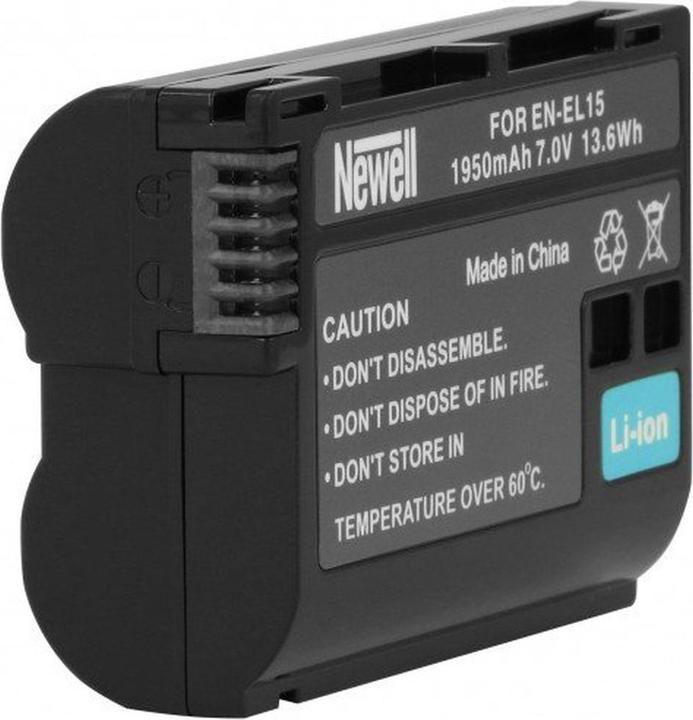 Actual product image Newell Set of DL-USB-C dual-channel charger and two EN-EL15b batteries for Nikon (Camera battery charger)
