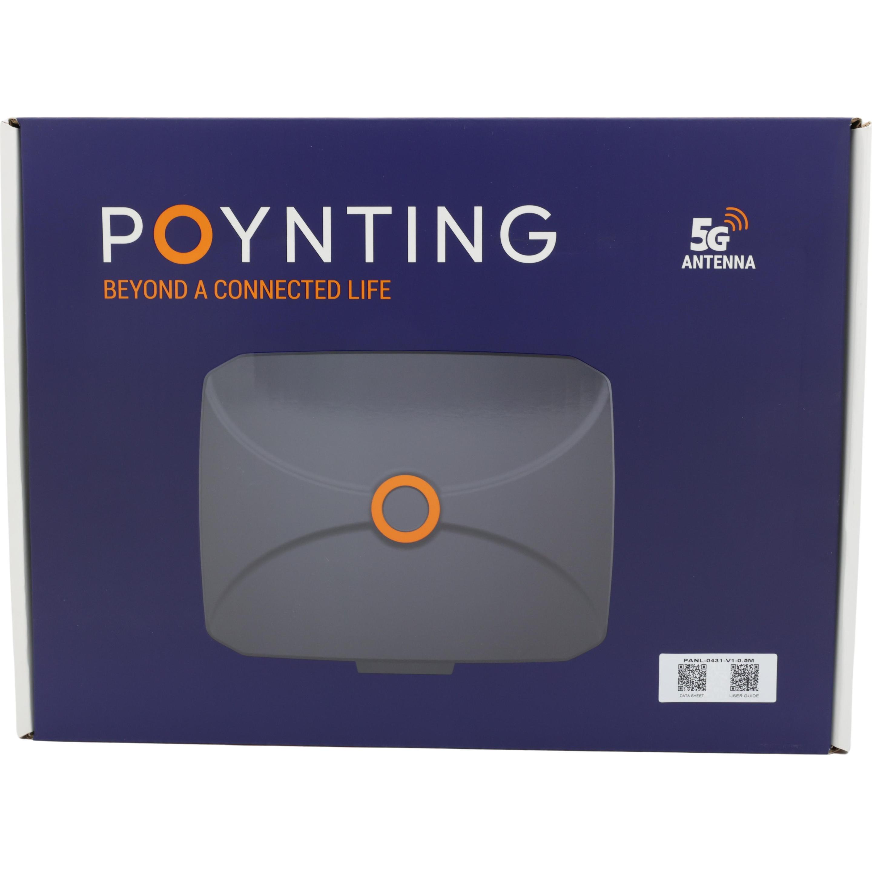 Poynting A-PANL-0431-V1-01-0,5M 7-in-1 5G-MIMO Breitband-Panelantenne (5G), Antenna WiFi