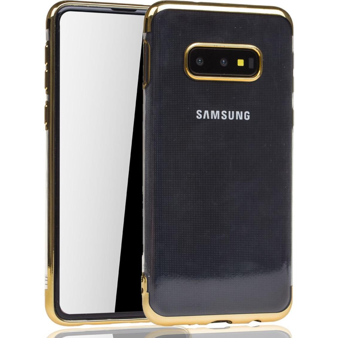 Thumbnail - König Design Handyhülle für Samsung Galaxy S10e Schutzcase Backcover Bumper Etuis Rahmen Gold (Samsung Galaxy S10e), Sma...