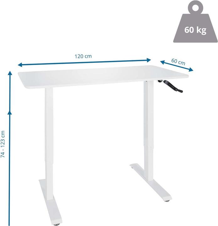 Image du produit Hjh Office STAND CR (120 x 60 x 74 cm)