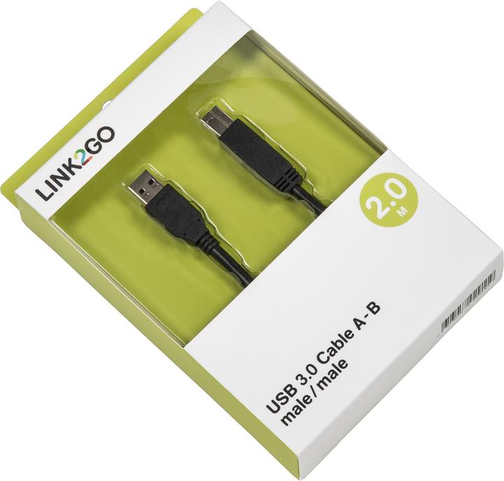 Image du produit Link2Go Câble USB 3.0 (2 m, USB 3.0)