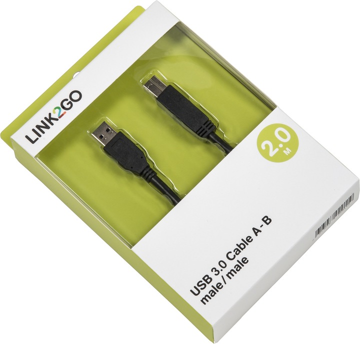 Produktbild Link2Go USB 3.0 Kabel (2 m, USB 3.0)