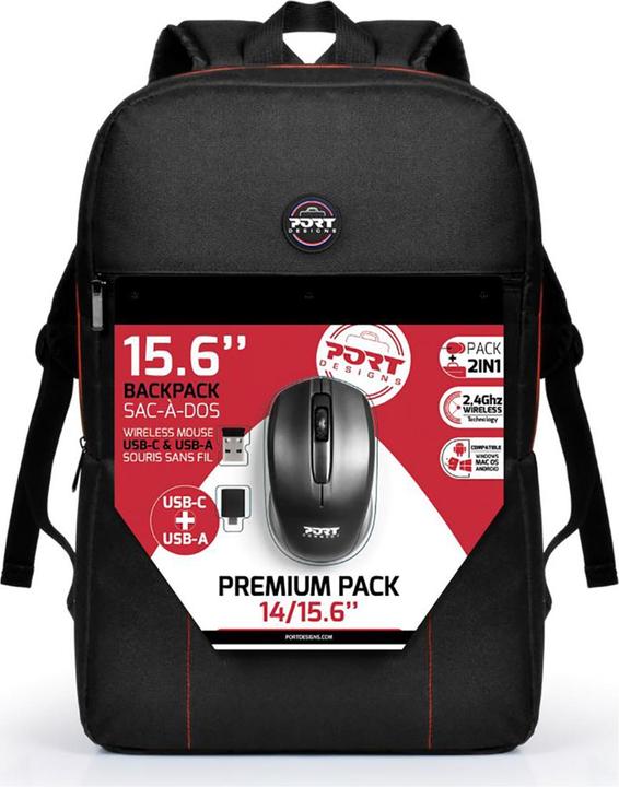 Actual product image Port Designs 501901 Notebook bag (15.6 inch) backpack