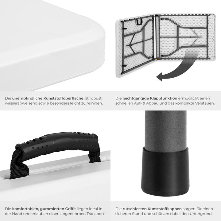 Image du produit tectake Table pliante