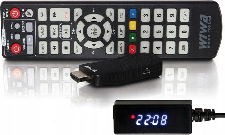 Immagine prodotto Wiwa Sintonizzatore Dvbtt2 H265 Mini LED (DVB-T2, DVB-T/T2)