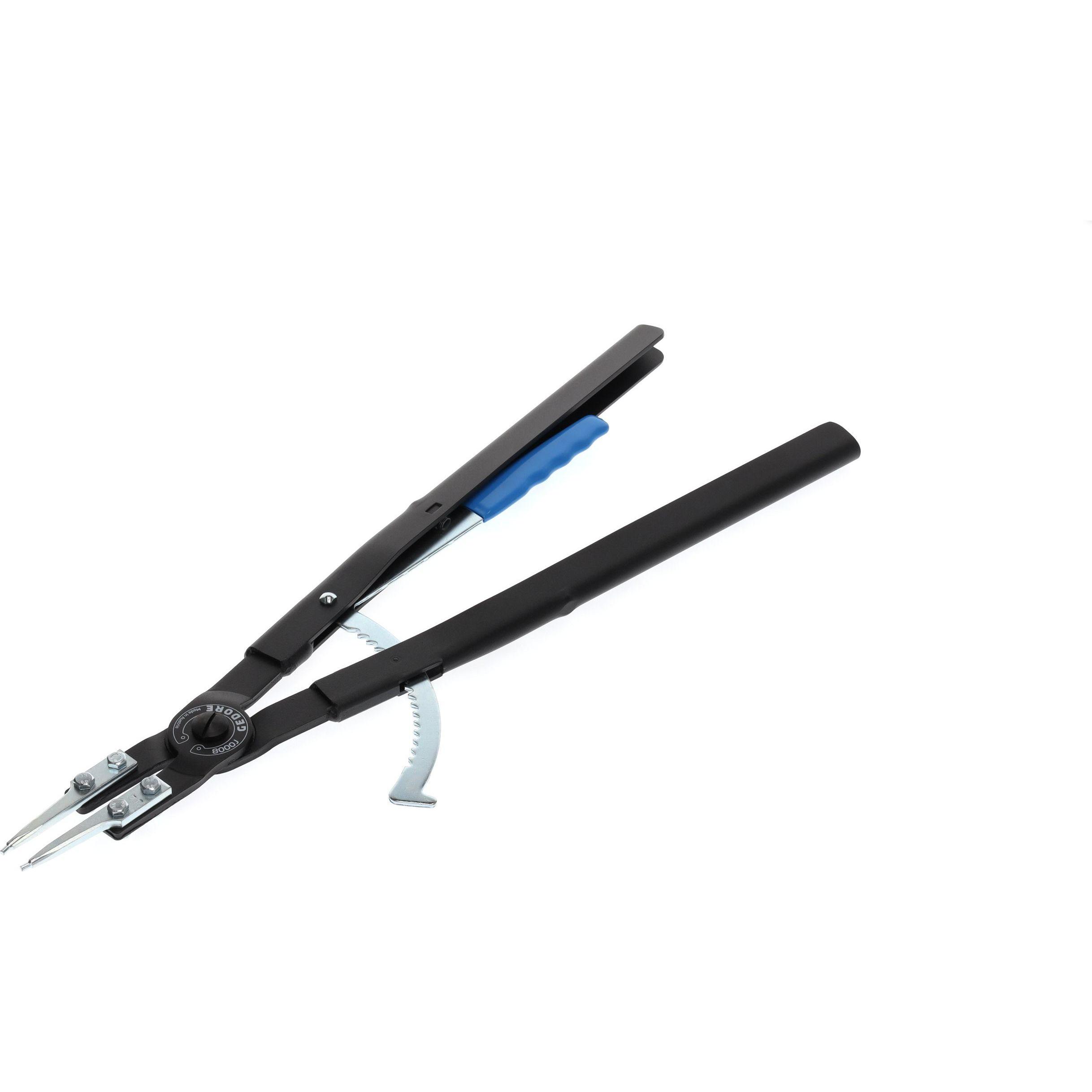 Gedore, Zange, 8000 J 4 EL Montagezange für Innensicherungsringe gerade 85-140mm (590 mm)