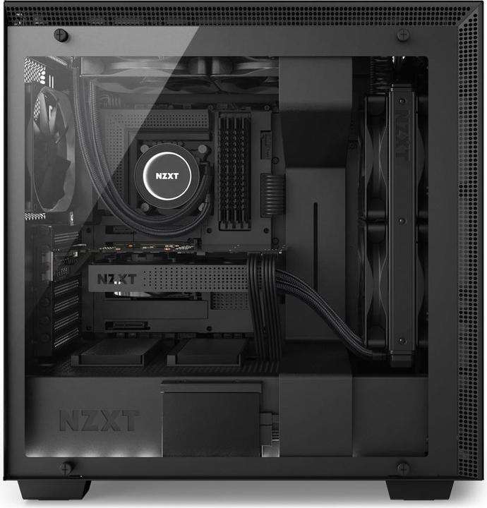 Actual product image NZXT H700i - Black (ATX, mATX, Mini-ITX, E-ATX)