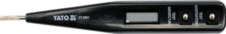 Actual product image Yato Voltage sampler 12-250V LCD 2861