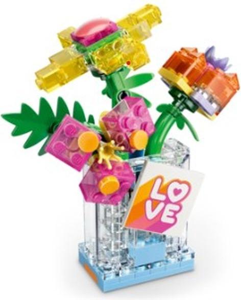 Produktbild LEGO Parfümflasche mit Blumendeko