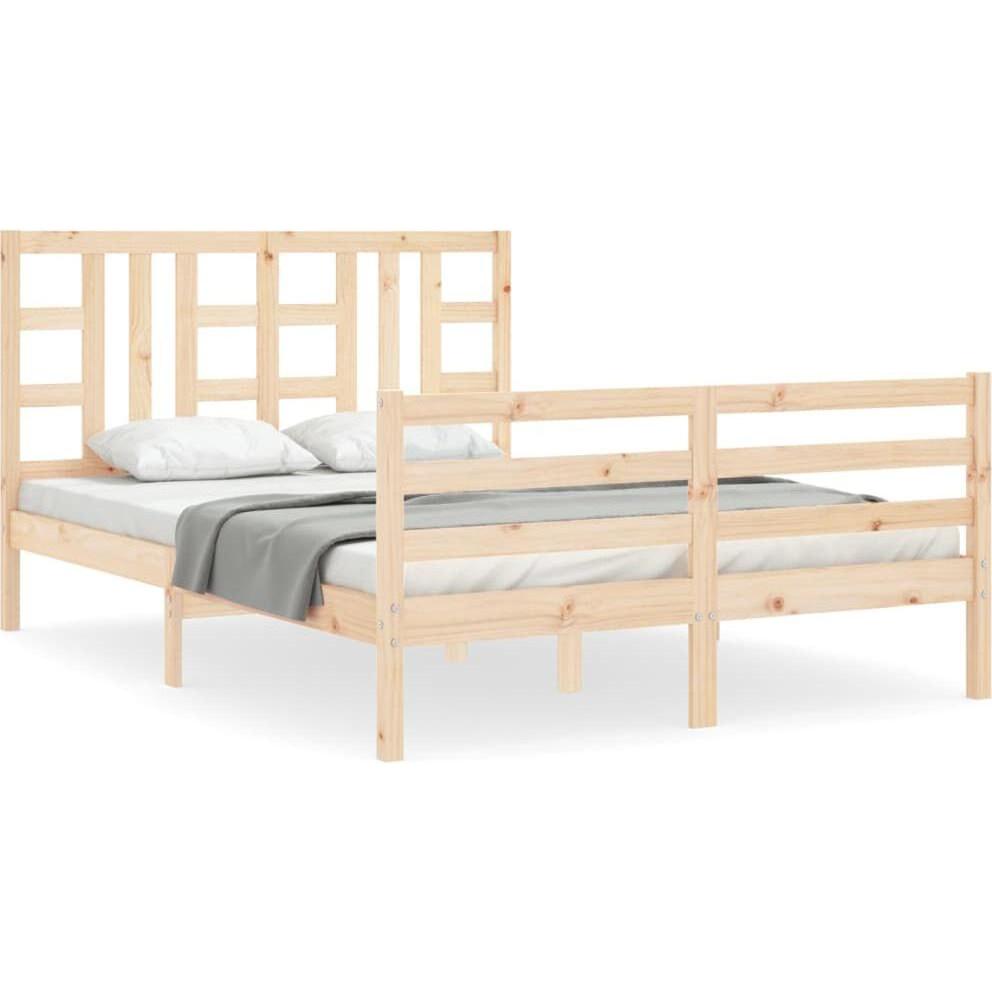 VidaXL, Bett, Adena (140 x 190 cm)