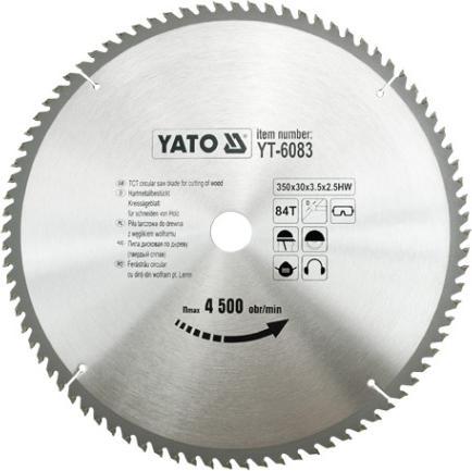 Immagine prodotto Yato LAMA TCT PER LEGNO 350X84TX30 MM