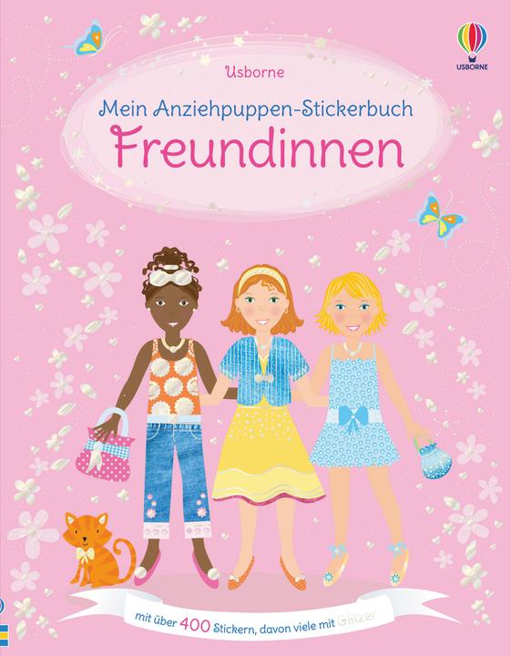 Mon livre d'autocollants pour poupées habillées : les copines