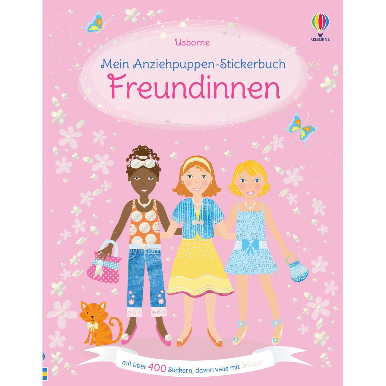 Usborne Publishing, Sticker, Mein Anziehpuppen-Stickerbuch: Freundinnen