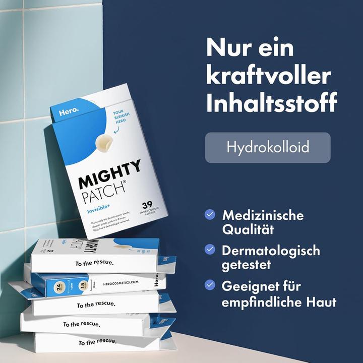 Actual product image Hero.Mighty Patch Invisible+ (19 g)