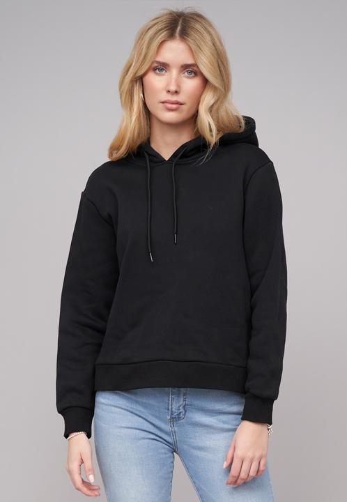 Produktbild Merchcode Ladies 77 Botanical Black Everyday Hoodie - 187593 (S)