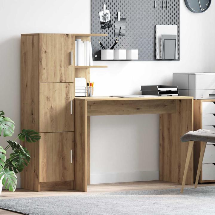 Produktbild vidaXL Schreibtisch für Zuhause (50 x 50 x 124 cm)