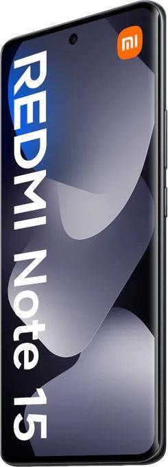 Actual product image Xiaomi Redmi Note 15 NFC 4G DS 8/256GB Mitternachtsschwarz MZB0M89EU (256 GB, Black, Midnight black, 6.77", Dual SIM, 4G)