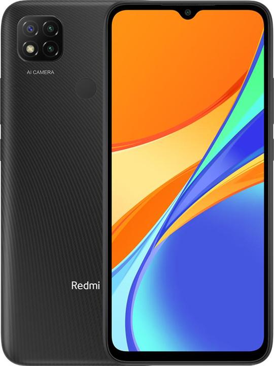 Produktbild Xiaomi Redmi 9C (64 GB, Midnight Grey, 6.53", Dual SIM, 4G)