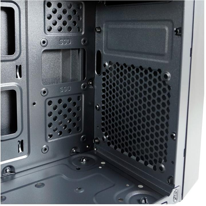 Produktbild LC-Power Gehuse MICRO-ATX 2017MB ohne NT U3.2/Audio black retail (mATX, Mini-ITX)