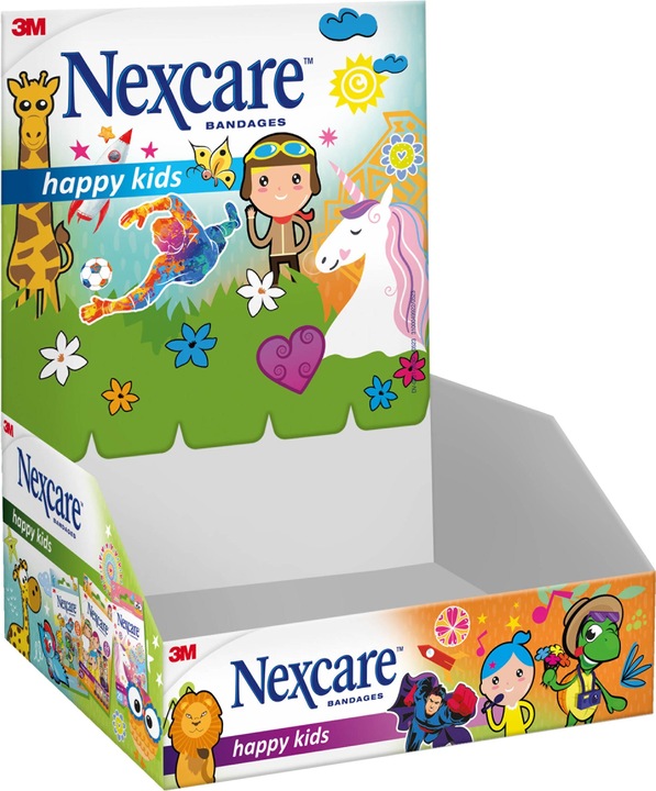 Actual product image Nexcare Happy Kids (20 x)