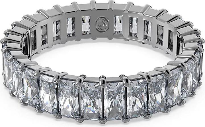 Produktbild Swarovski Matrix Ring Baguette Schliff Grau (58)