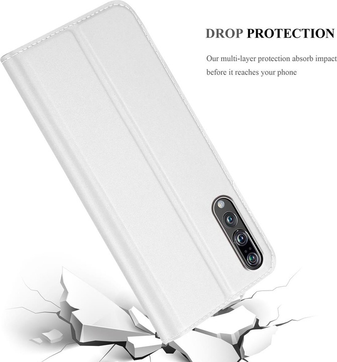 Actual product image Cadorabo Book Classy Style Cover (Huawei P20 Pro)
