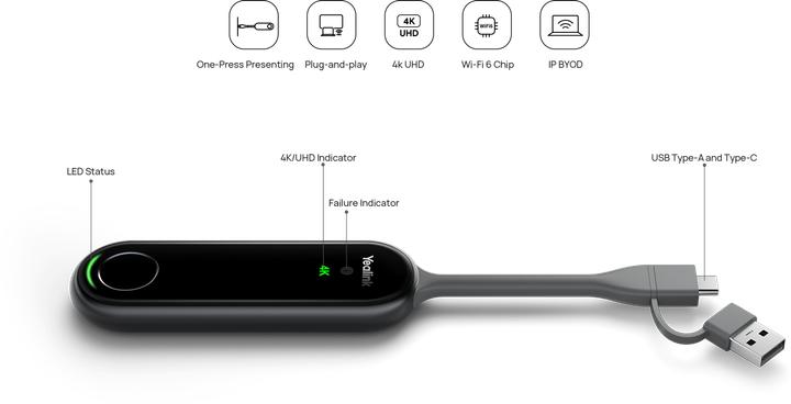 Actual product image Yealink PA20 Wireless Sharing Pod