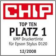 Produktbild KMP E107D Double Pack - 2er-Pack - 7.4 ml - Schwarz (BK)
