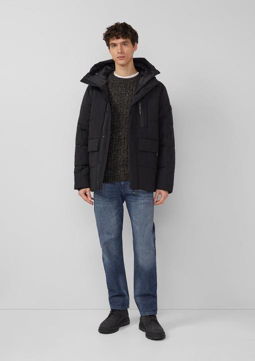 Produktbild s.Oliver Strickpullover Gerippter Multi-Colour-Strickpullover aus Baumwollmix (M)