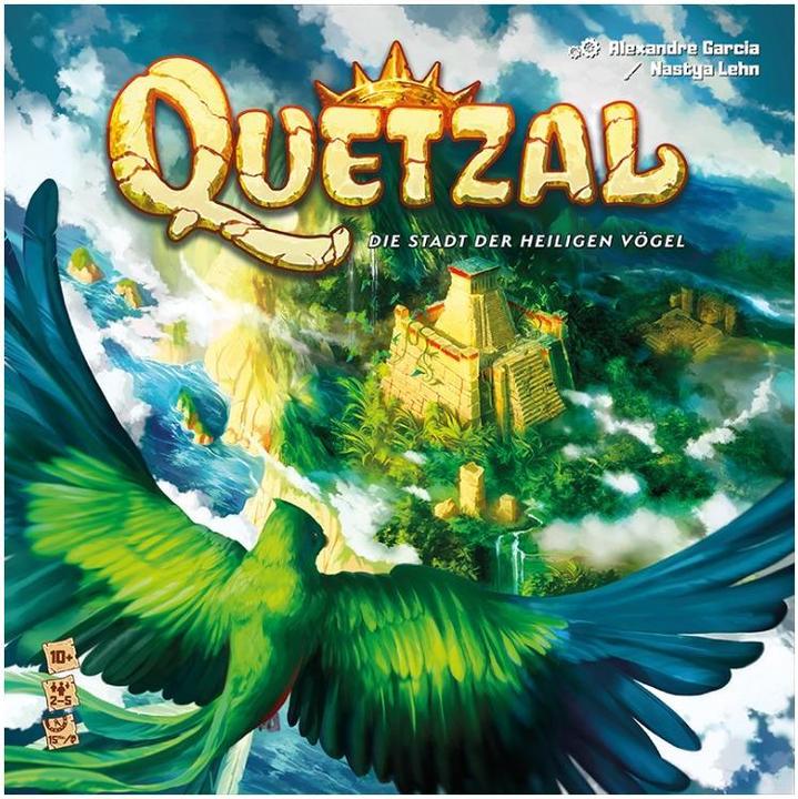 Actual product image Gigamic GIGD0011 - Quetzal - Board game, 2-5 players, ages 10+ (DE edition) (German)