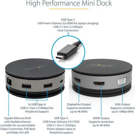 Produktbild StarTech .com USB C Multiport Adapter (USB-C)