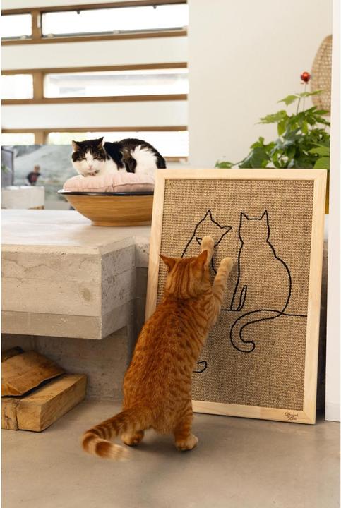 Actual product image Designed by Lotte Scratching board (70 cm, Brown)
