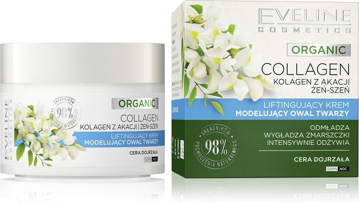 Eveline Organic Collagen Lifting Cream For Day And Night 50ml (50 ml, Tagescreme)