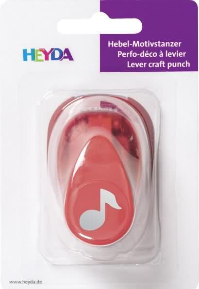 Productafbeelding Heyda Motiefpons voor karton tot 220g/m² Notitie klein 15x15mm
