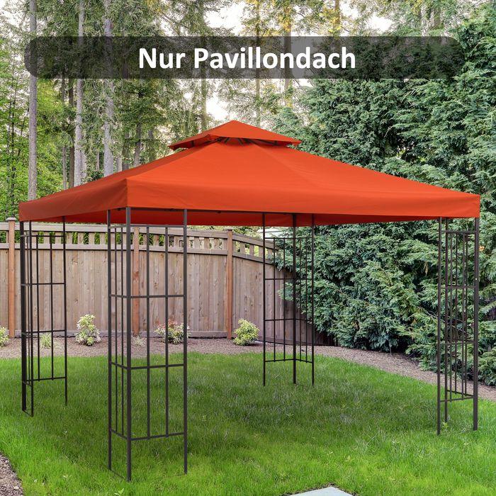 Produktbild Outsunny Ersatzdach für Metall-Pavillon (300 cm, 300 cm)